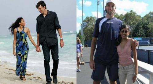 Высокорослые спортсмены, которые выбрали в жены сексуальных коротышек