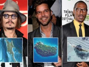 Знаменитости, у которых есть свои острова