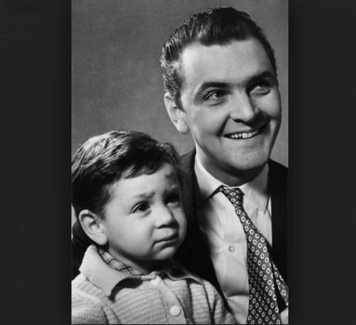 Редкие фото советских знаменитостей с детьми