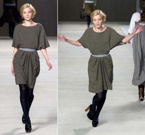 Самые курьёзные падения топ-моделей на подиуме