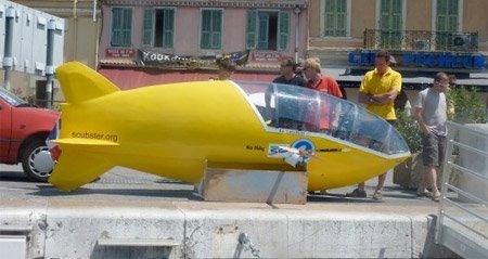 Педальная подводная лодка прошла первые испытания