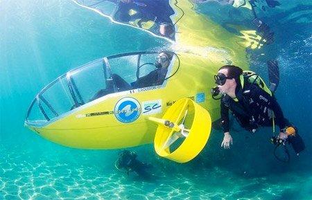 Педальная подводная лодка прошла первые испытания