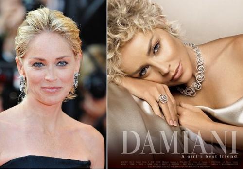 Знаменитости до и после фотошопа