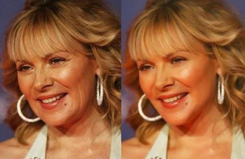 Знаменитости до и после фотошопа