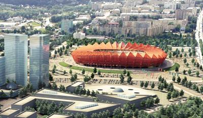 Проекты стадионов ЧМ-2018 в России