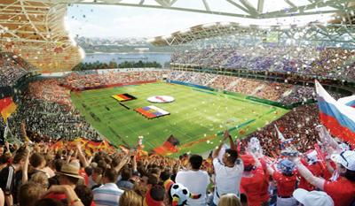 Проекты стадионов ЧМ-2018 в России
