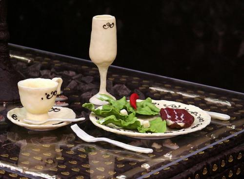 В Вильнюсе построили шоколадную комнату