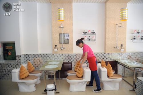 Китайский туалет-ресторан оценили гурманы