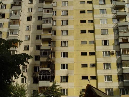 Пожар в Жулебино: выгорело 9 этажей