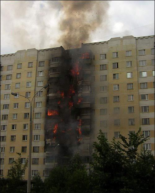 Пожар в Жулебино: выгорело 9 этажей