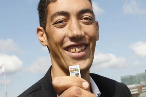 Турок  признан самым высоким человеком в мире