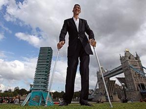 Турок  признан самым высоким человеком в мире