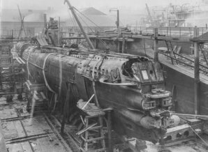 Жуткие интерьеры затонувшей подлодки времен первой мировой