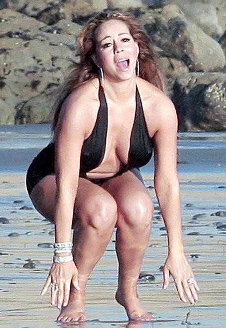 Мэрайя Кэрри жутко растолстела