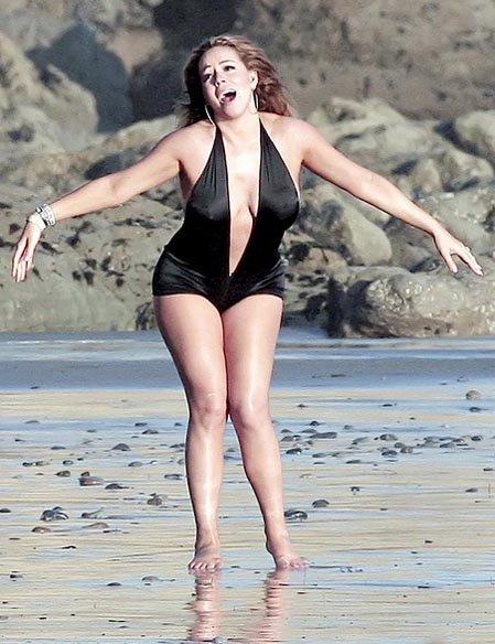 Мэрайя Кэрри жутко растолстела