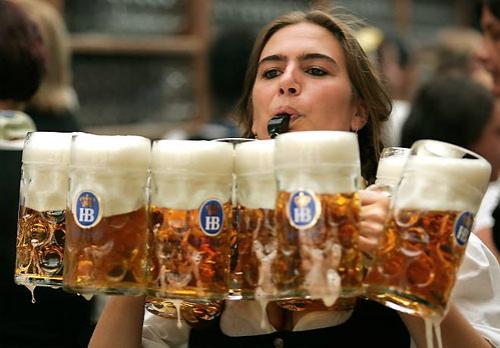 Самый большой пивной праздник стартовал в Мюнхене