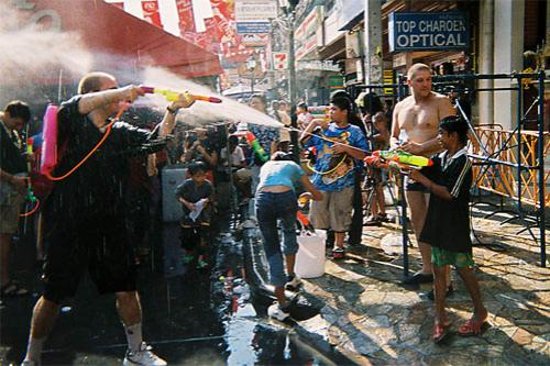 Тайцы празднуют Новый год