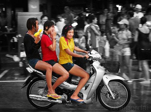 Тайцы празднуют Новый год