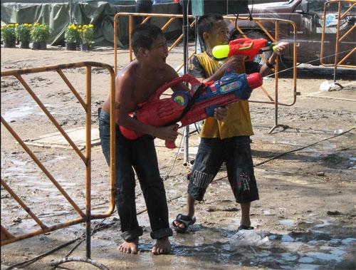 Тайцы празднуют Новый год