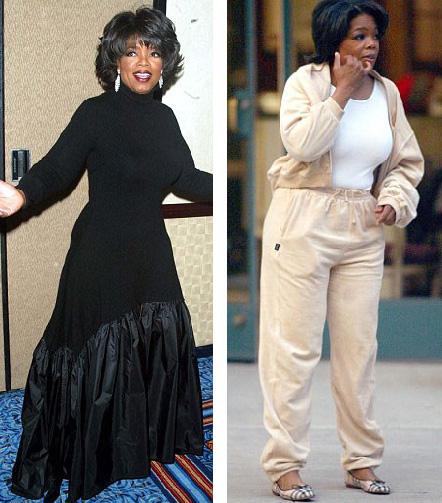 Опре Унфри  пришлось похудеть, чтобы попасть на обложку Vogue