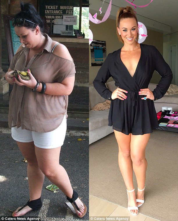 Девушка с ожирением потеряла 55 кг за 9 месяцев