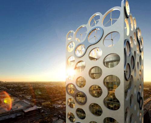 Мыльный пузырь лег в основу архитектуры