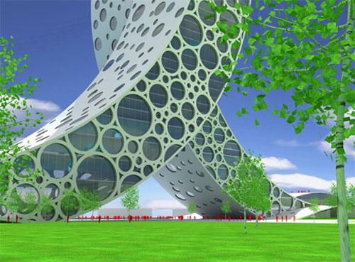 Мыльный пузырь лег в основу архитектуры