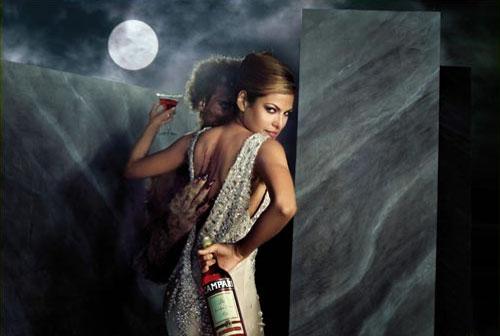 Ева Мендес снялась в стиле фэнтези