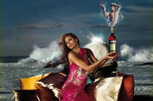 Ева Мендес снялась в стиле фэнтези