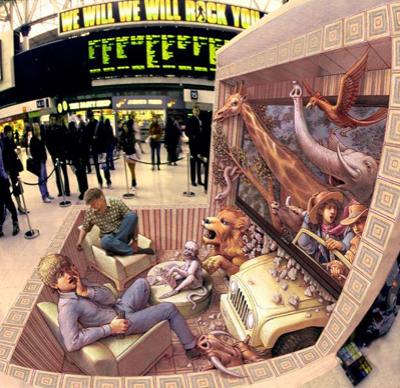 Потрясающие 3D-картины Курта Веннера