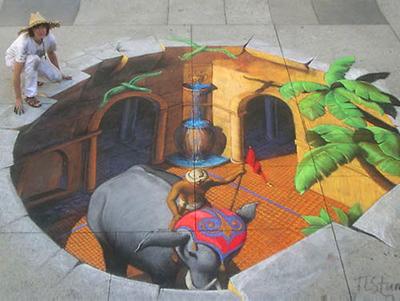 Потрясающие 3D-картины Курта Веннера