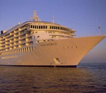 Распроданы квартиры на лайнере The World