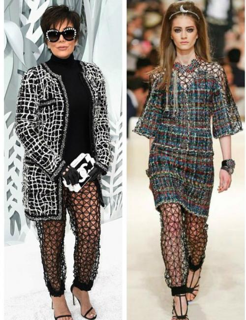 Как выглядят звезды в нарядах с модных показов