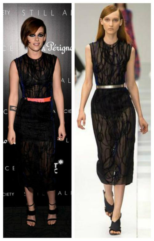 Как выглядят звезды в нарядах с модных показов