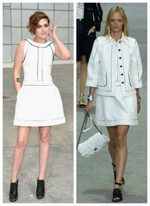 Как выглядят звезды в нарядах с модных показов