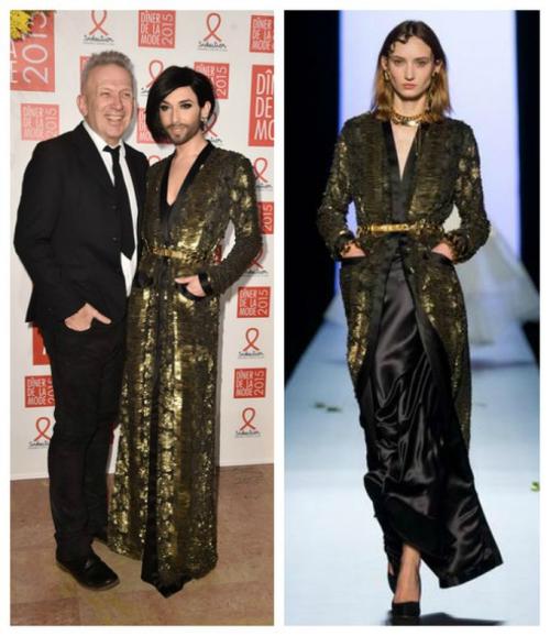 Как выглядят звезды в нарядах с модных показов