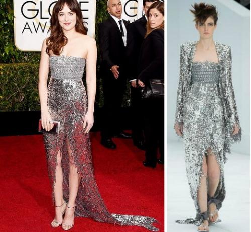 Как выглядят звезды в нарядах с модных показов