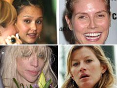 Звёзды без макияжа