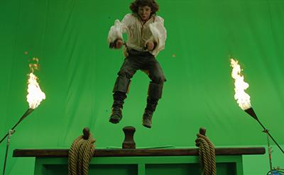 Знаменитые киносцены до наложения визуальных эффектов-2