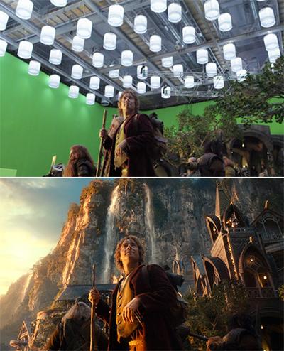 Знаменитые киносцены до наложения визуальных эффектов-2