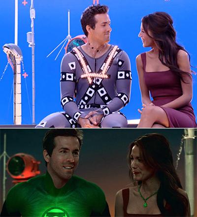 Знаменитые киносцены до наложения визуальных эффектов-2