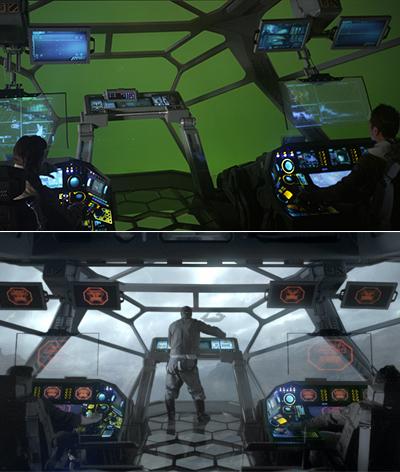 Знаменитые киносцены до наложения визуальных эффектов-2