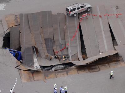 Самые впечатляющие провалы грунта нашей планеты