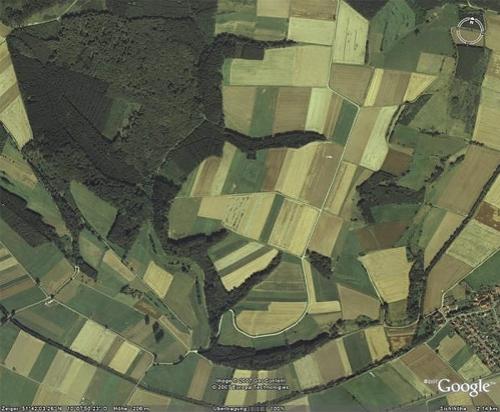 Google Earth открыл  фаллообразные "белые пятна» на карте Земли