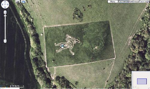 Google Earth открыл  фаллообразные "белые пятна» на карте Земли