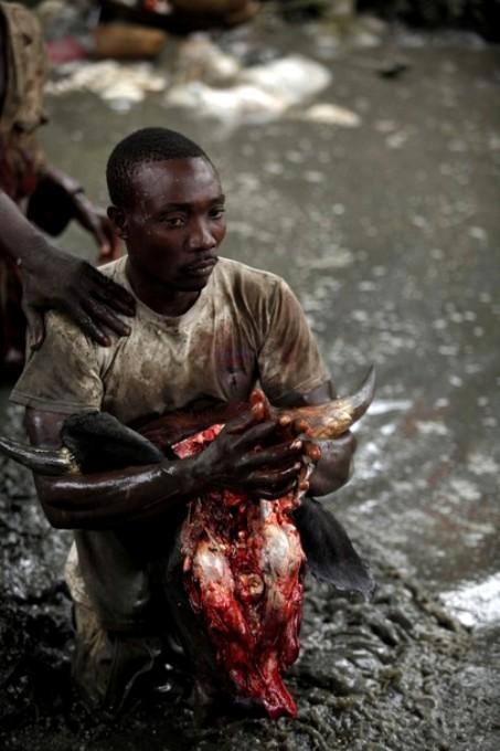 Тысячи поклонников жуткого культа собрались на Гаити