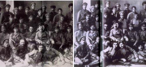 Фальсификации фотографий в сталинскую эпоху
