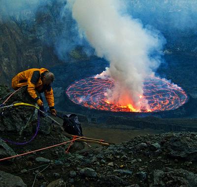 Самое большое в мире озеро лавы