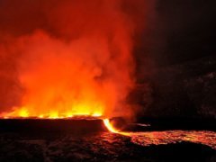 Самое большое в мире озеро лавы