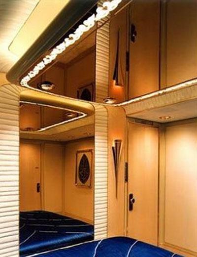 Самолёт султана Брунея: вид изнутри